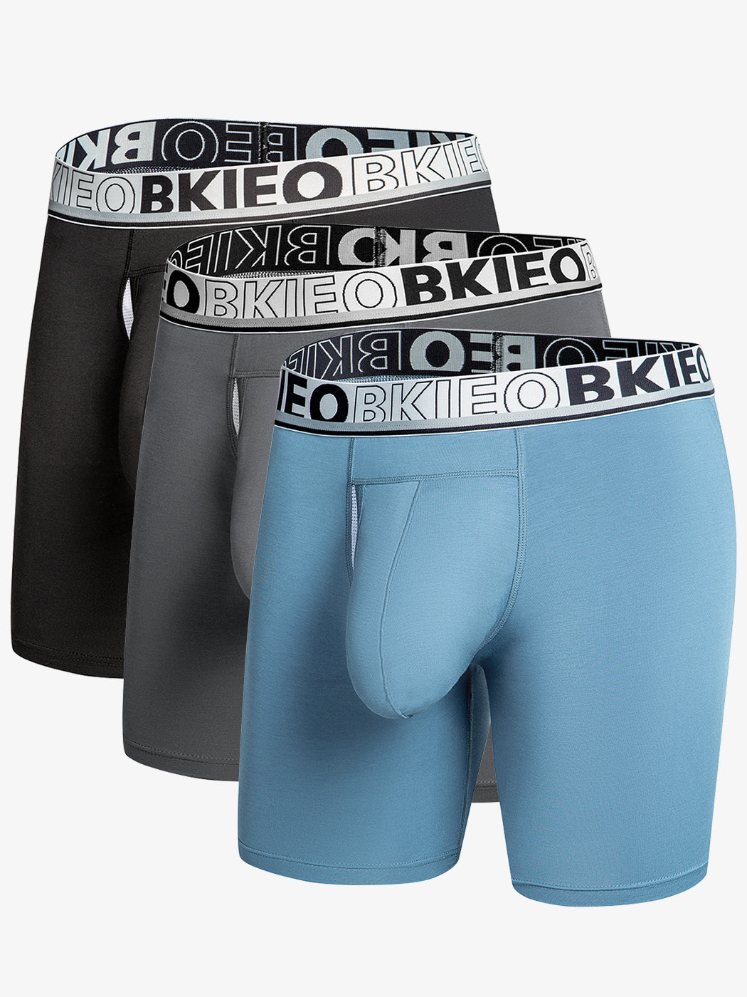 Spacious Pouch Boxer Briefs w/ Fly, Made from TENCEL™ Modal Fibers