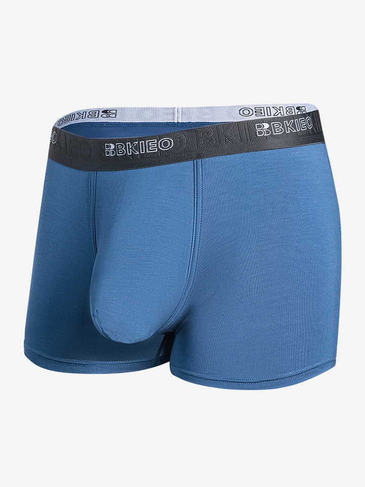 Bkieo Underwear Modal Men Stretch Trunks with Spacious Pouch | BKIEO